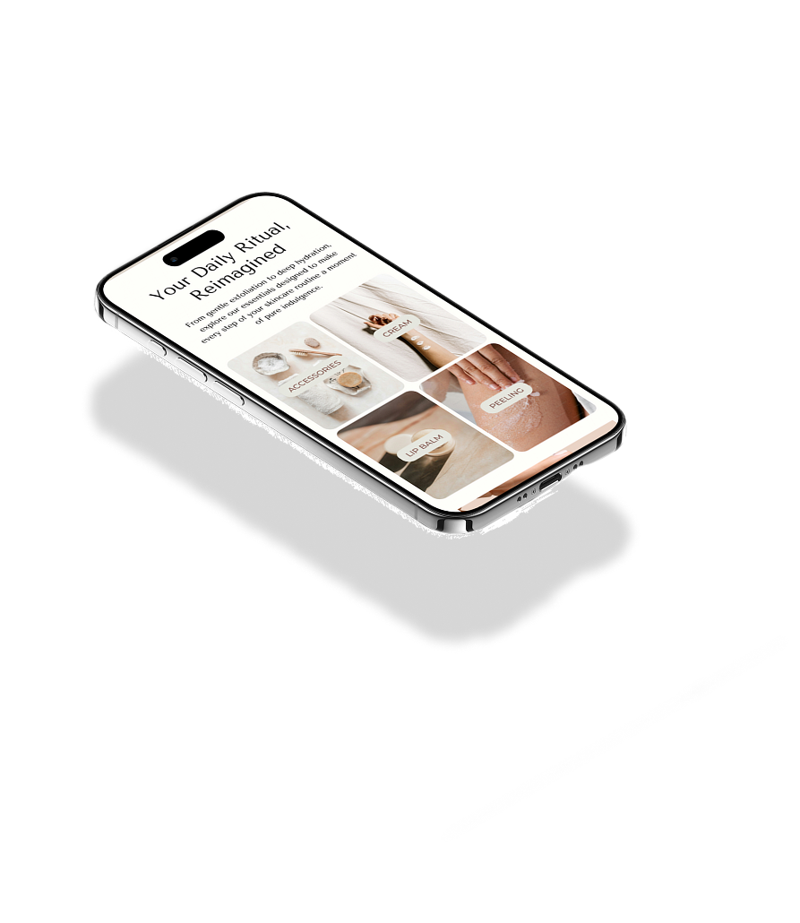 phone with designed interface